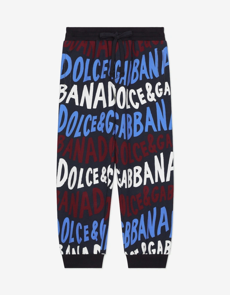 Boys Logo Joggers in Multicolour