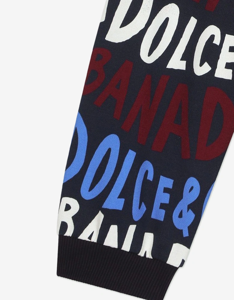Boys Logo Joggers in Multicolour
