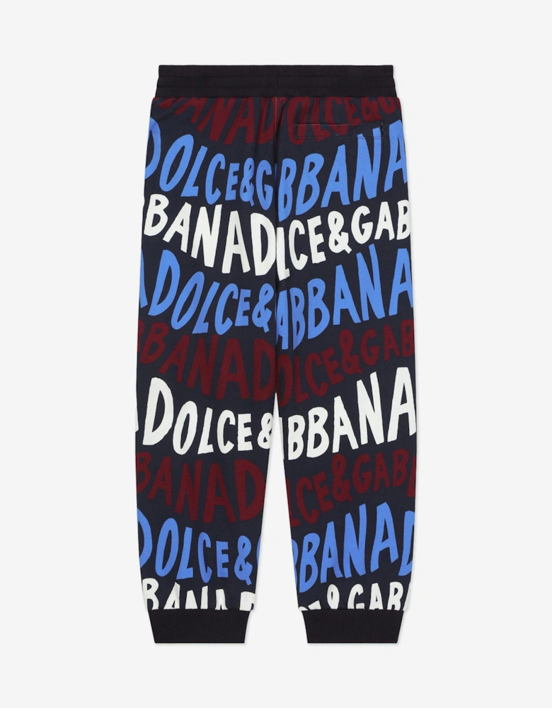 Boys Logo Joggers in Multicolour