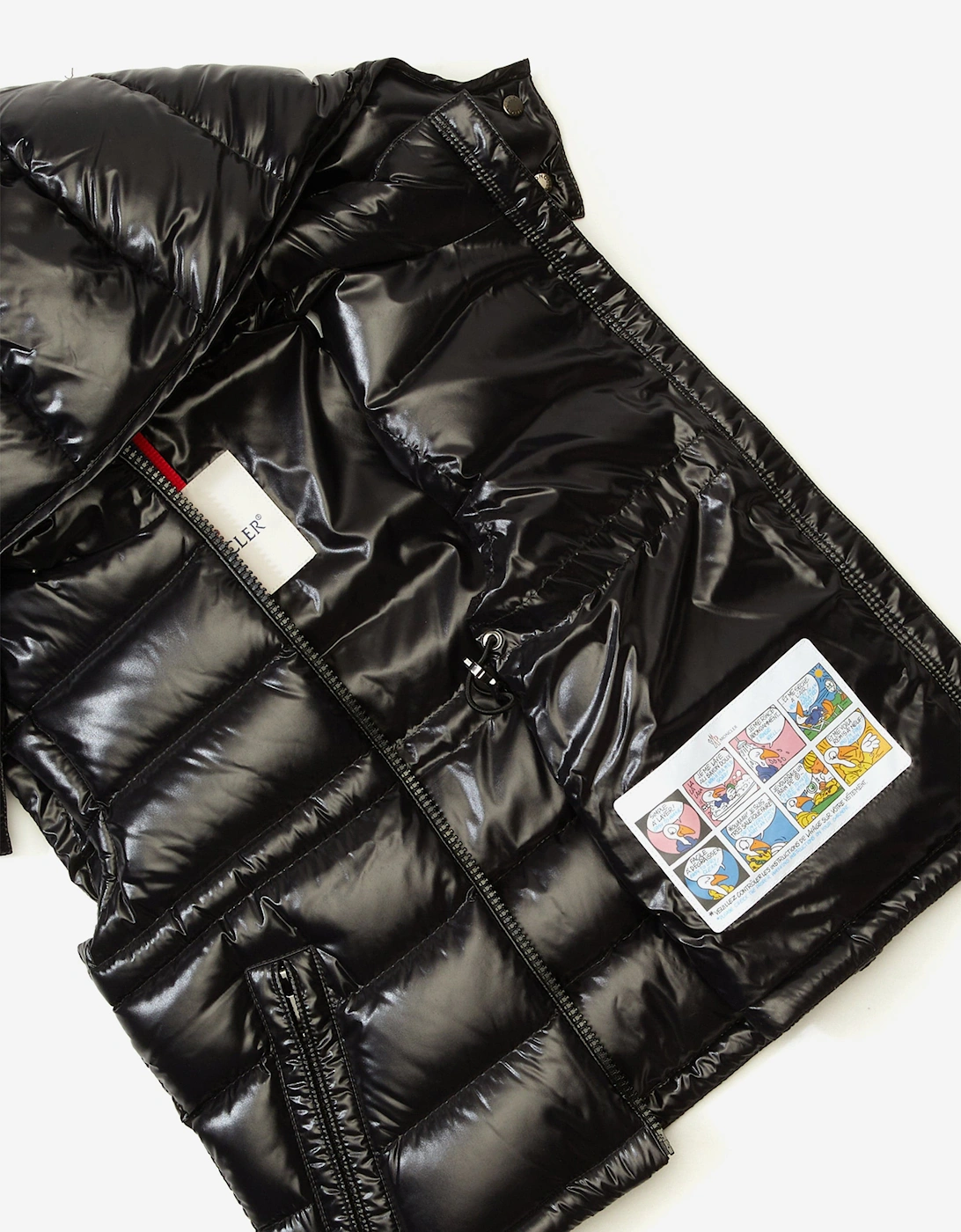 Girls Down Padded Ania Gilet in Black