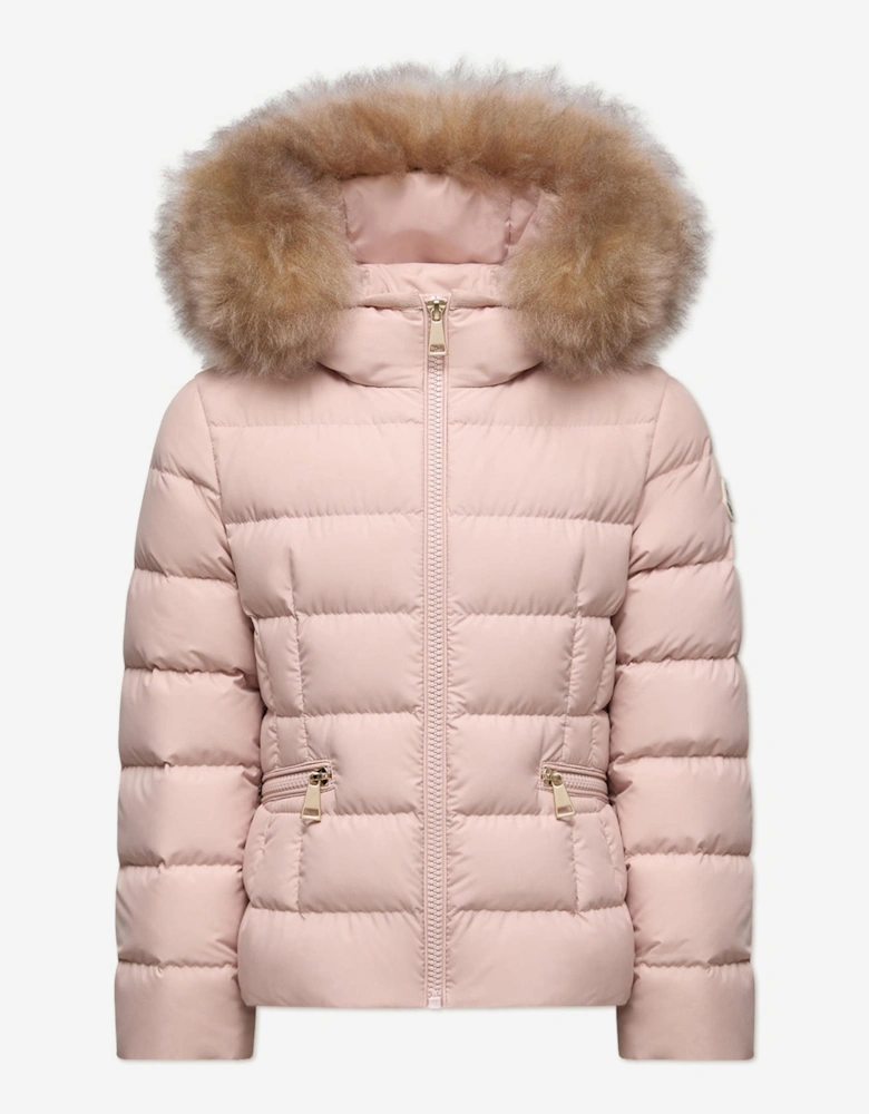 Girls Down Padded Boedette Jacket in Pink