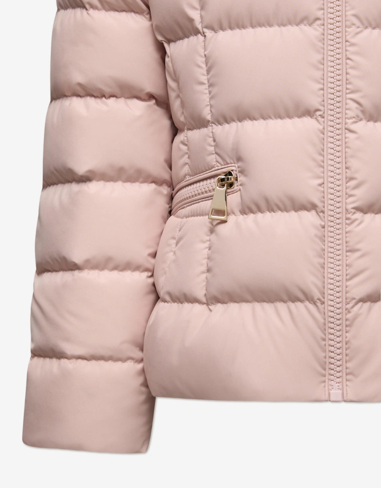 Girls Down Padded Boedette Jacket in Pink