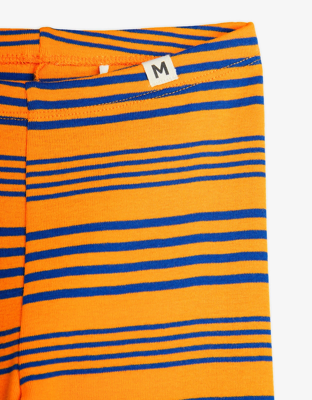 Kids Striped Leggings in Orange