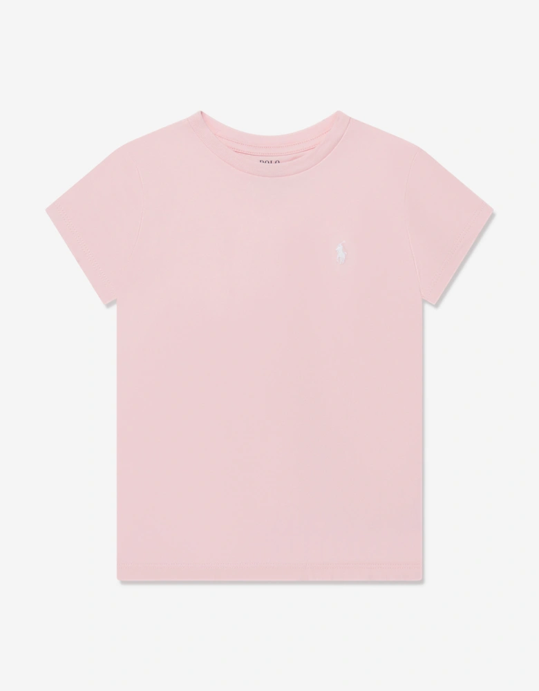 Girls Logo T-Shirt in Pink