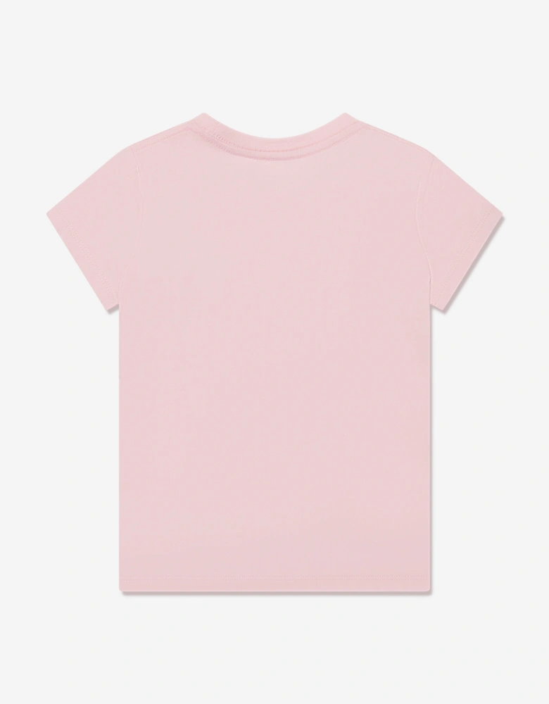 Girls Logo T-Shirt in Pink