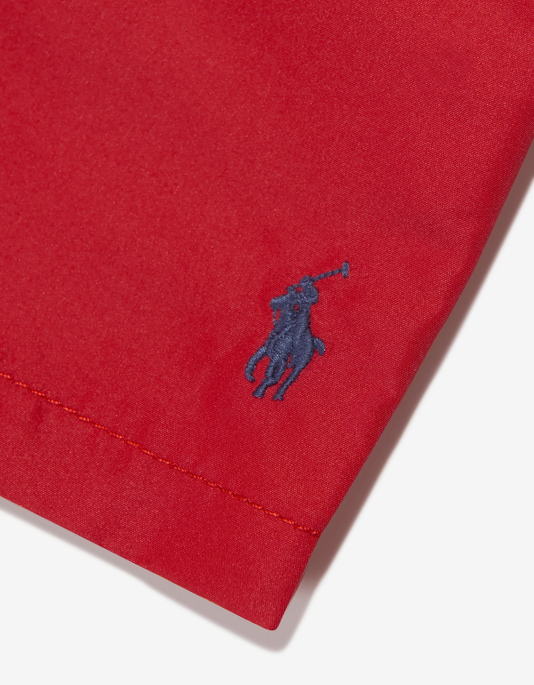 Boys Logo Swim Shorts in Red
