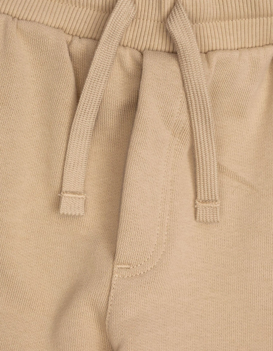 Boys Logo Joggers in Beige