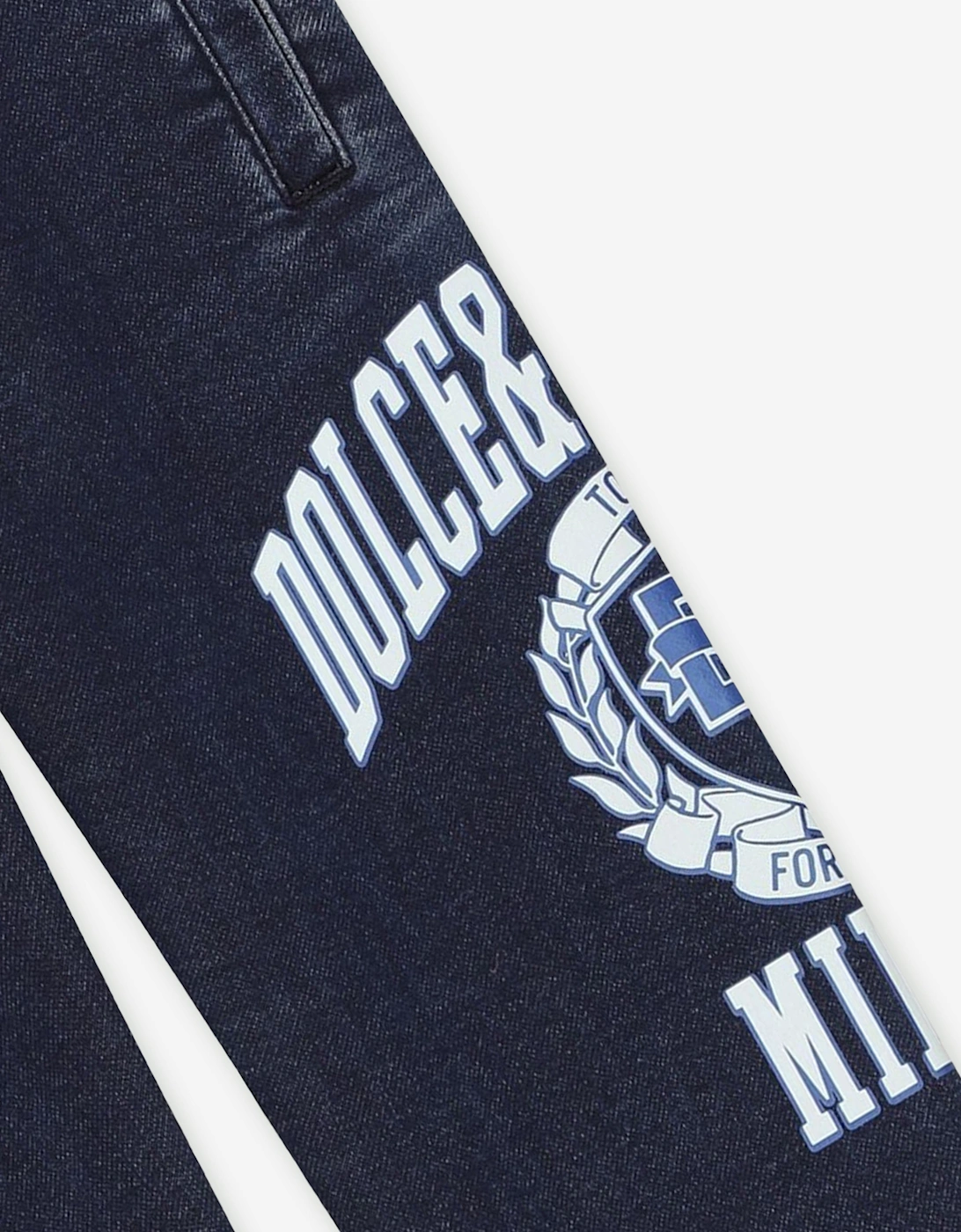 Boys Logo Joggers in Blue
