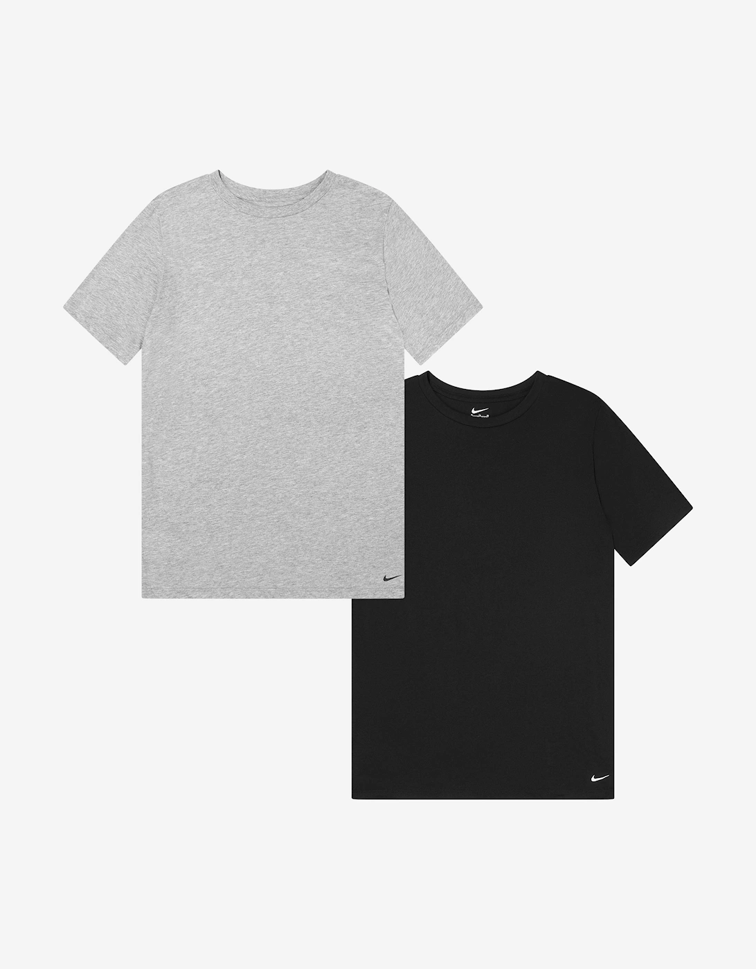 Boys 2 Pack T-Shirt Set in Grey, 6 of 5