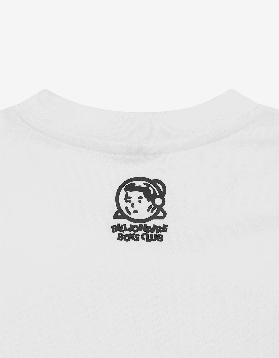 Boys Tree Camo Arch Logo T-Shirt in White