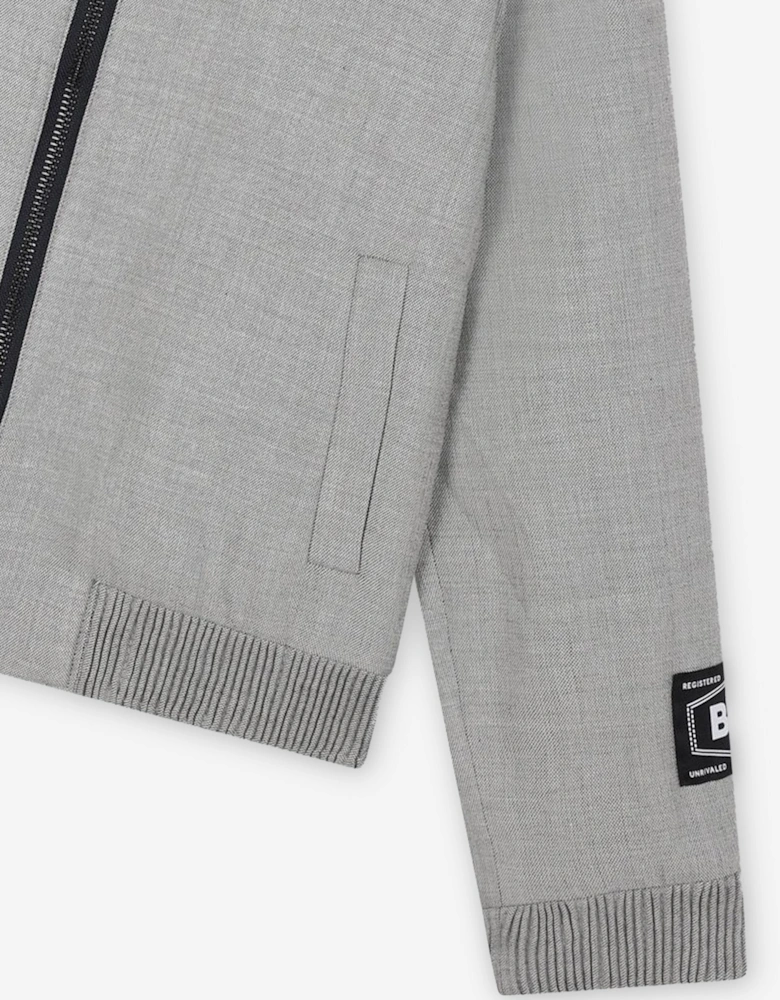 BOSS Boys Suit Jacket in Grey