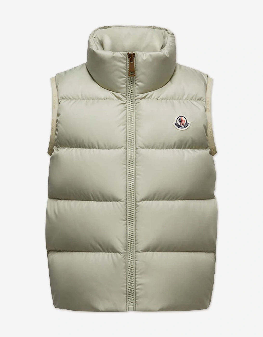 Girls Down Padded Prudence Gilet in Green, 5 of 4