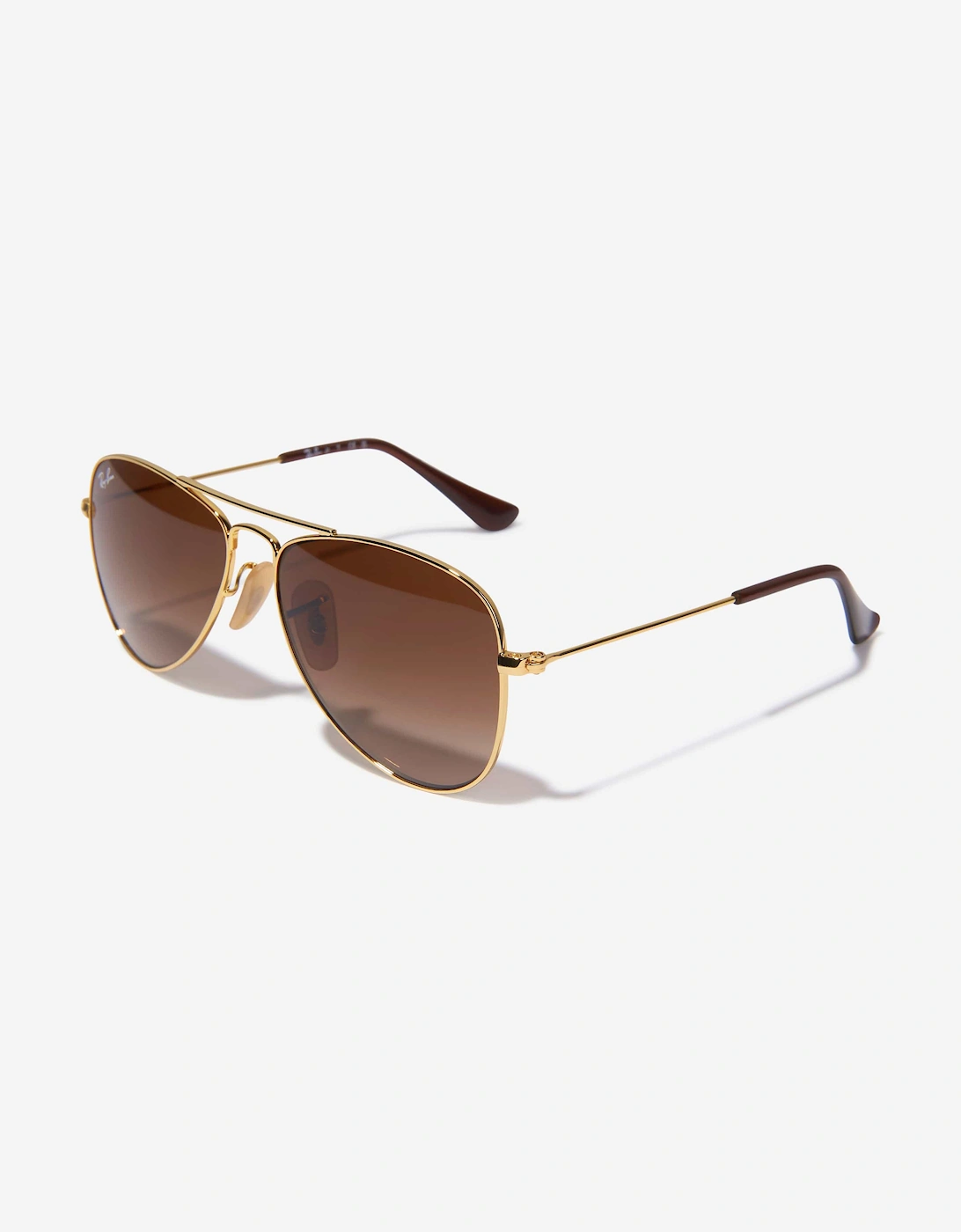 Kids Aviator Sunglasses in Gold, 4 of 3