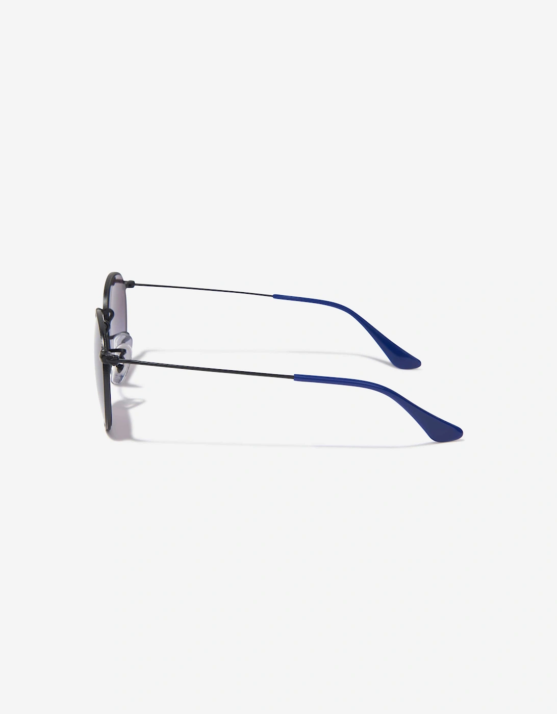 Kids Round Sunglasses in Black