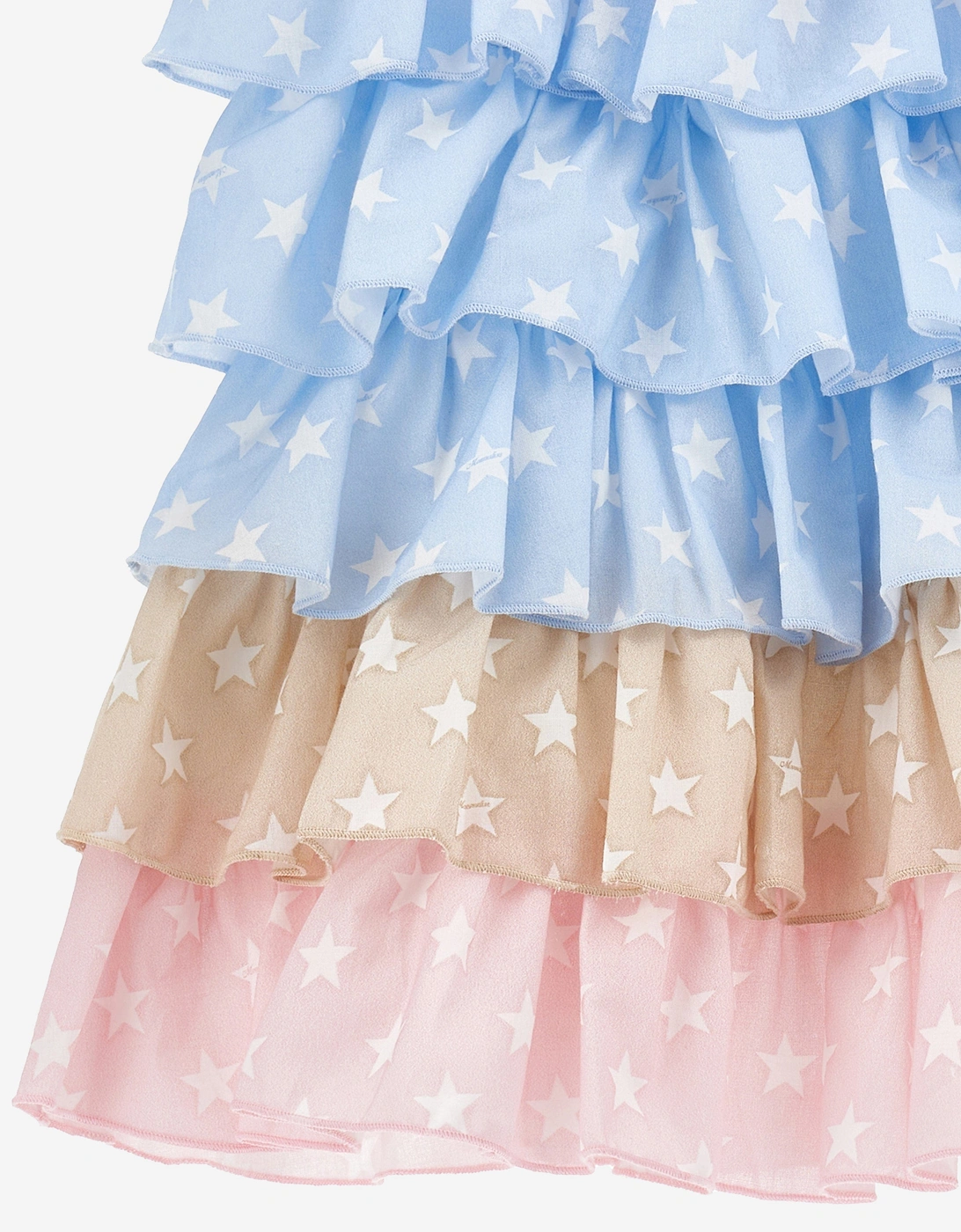 Girls Ruffle Sundress in Multicolour