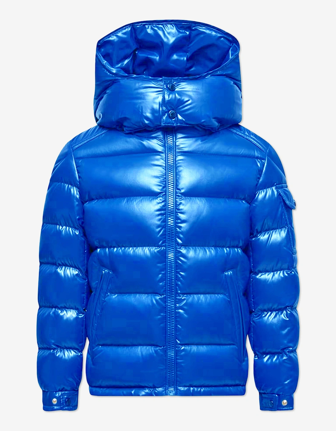 Kids Down Padded Maya Jacket in Blue, 5 of 4