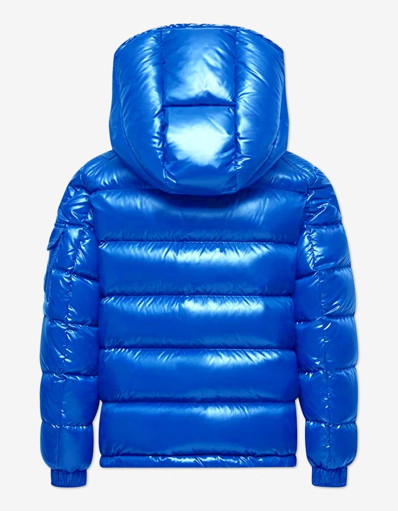Kids Down Padded Maya Jacket in Blue