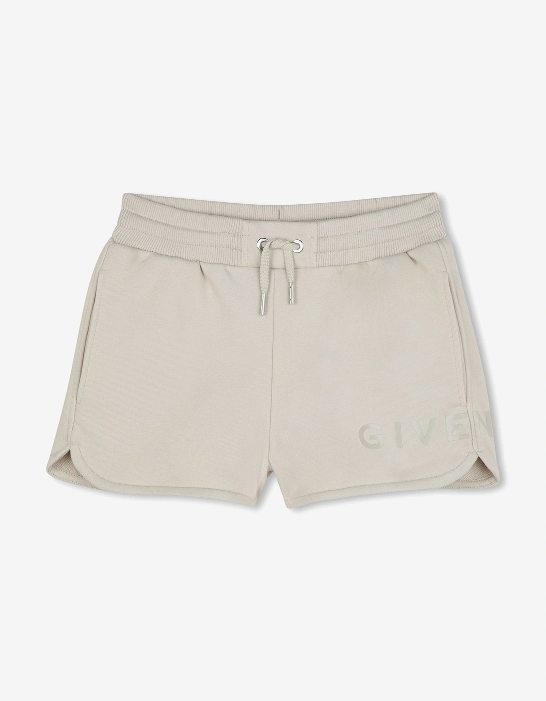 Girls Logo Shorts in Beige, 5 of 4