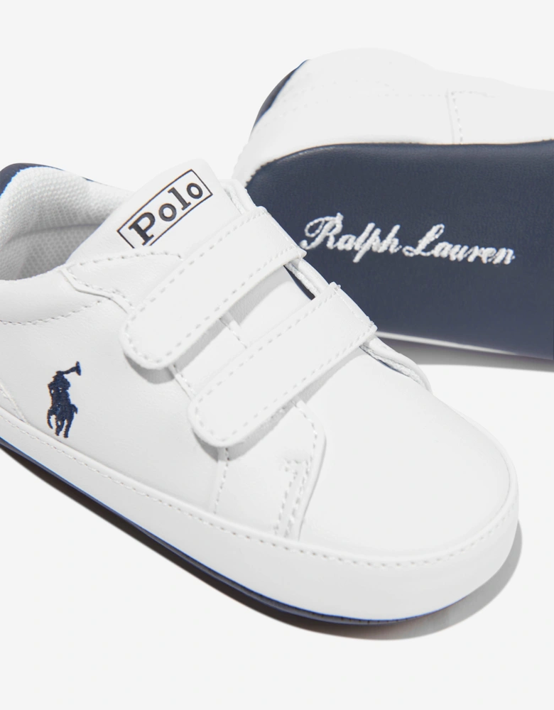 Baby Boys Heritage Court II Trainers in White