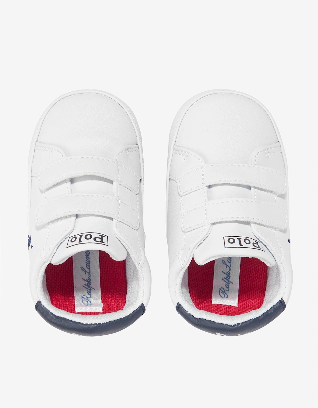 Baby Boys Heritage Court II Trainers in White