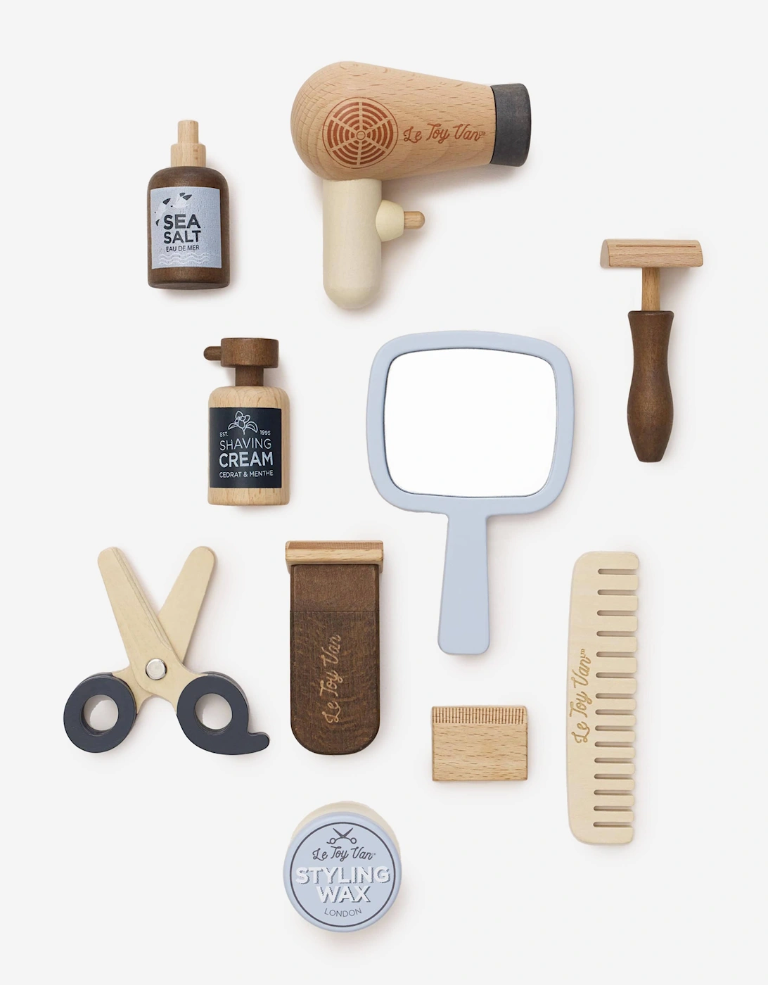 Hairdresser and Barber Kit-12 Piece (W:16 x D:16 x H:18 cm)