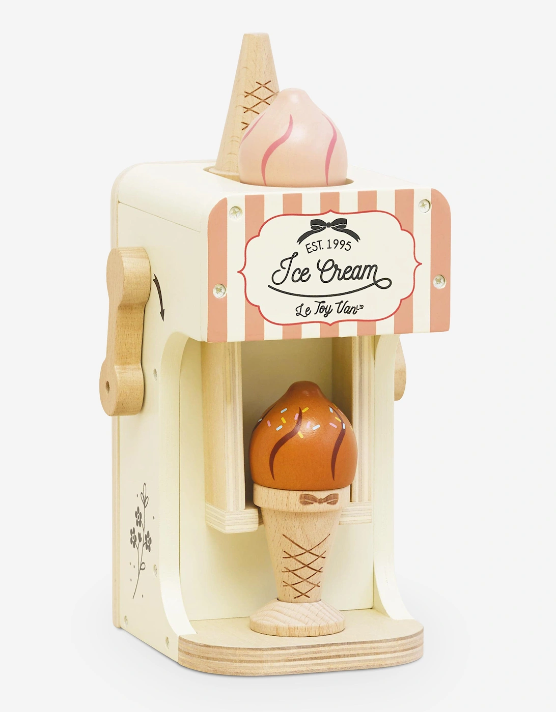 Le Toy Van Unisex Multi Ice Cream Machine & Play Food Cone - Size: One Size, Kids