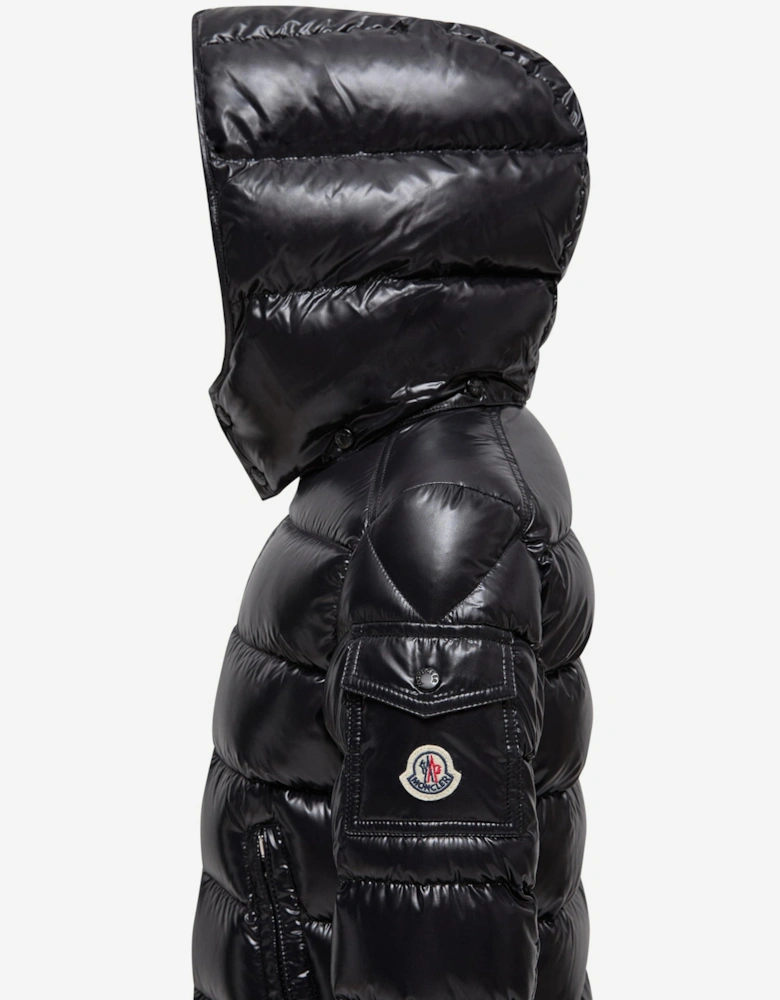 Kids Down Padded Maya Jacket in Black