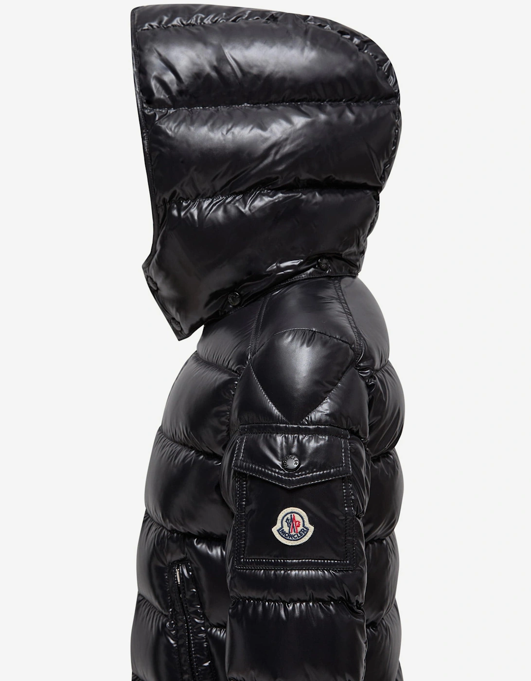 Kids Down Padded Maya Jacket in Black