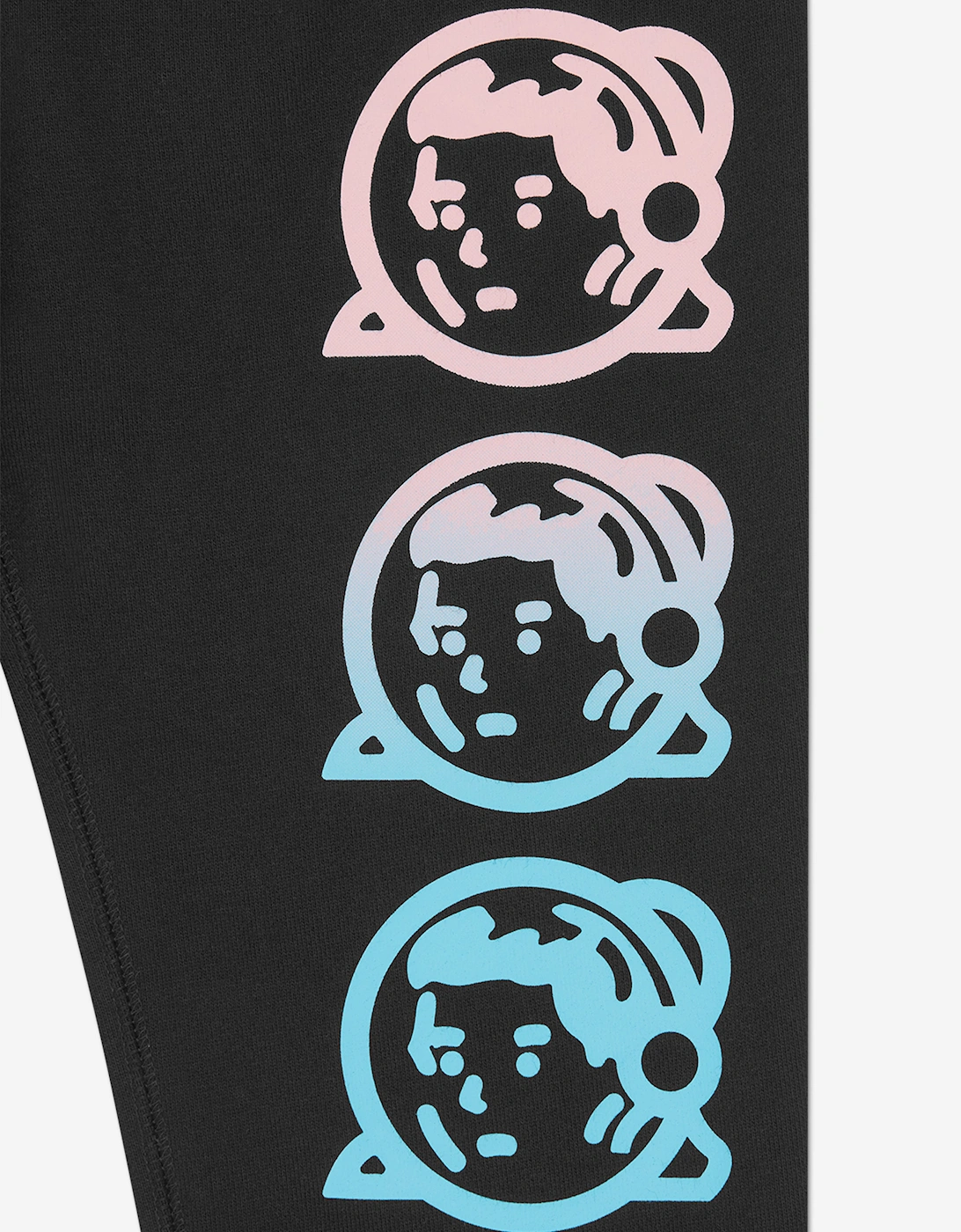 Boys Gradient Logo Joggers in Black