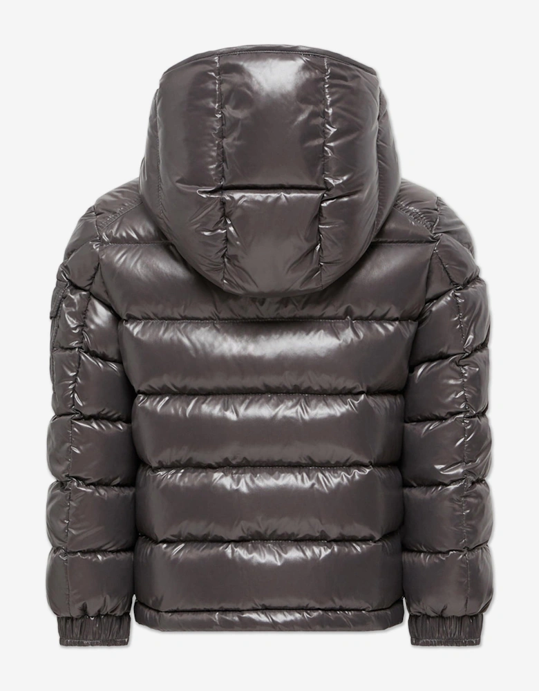 Kids Down Padded Maya Jacket in Grey