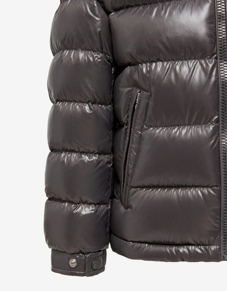 Kids Down Padded Maya Jacket in Grey
