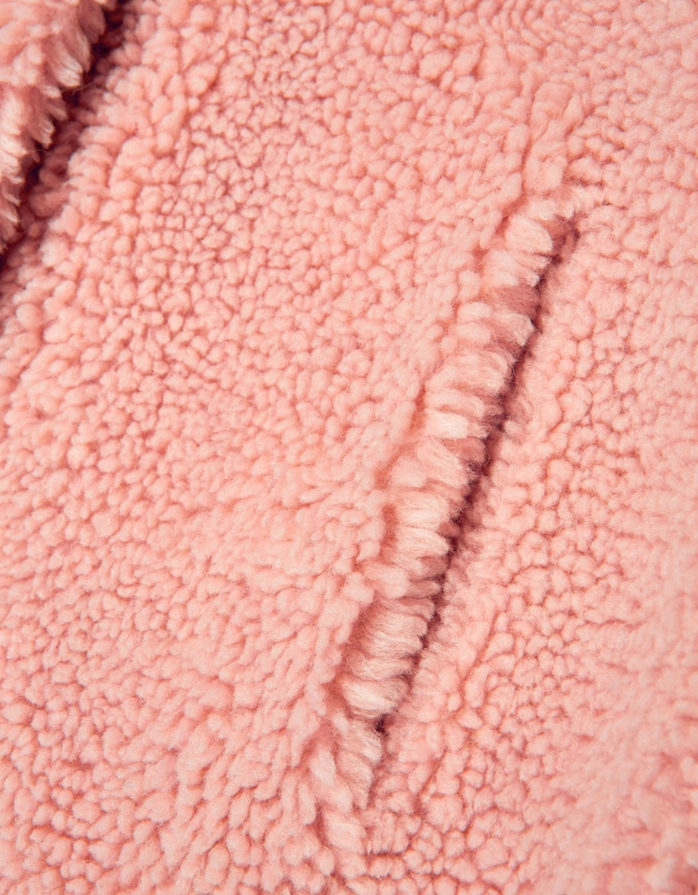 Girls Faux Fur Camille Cocoon Mini Coat