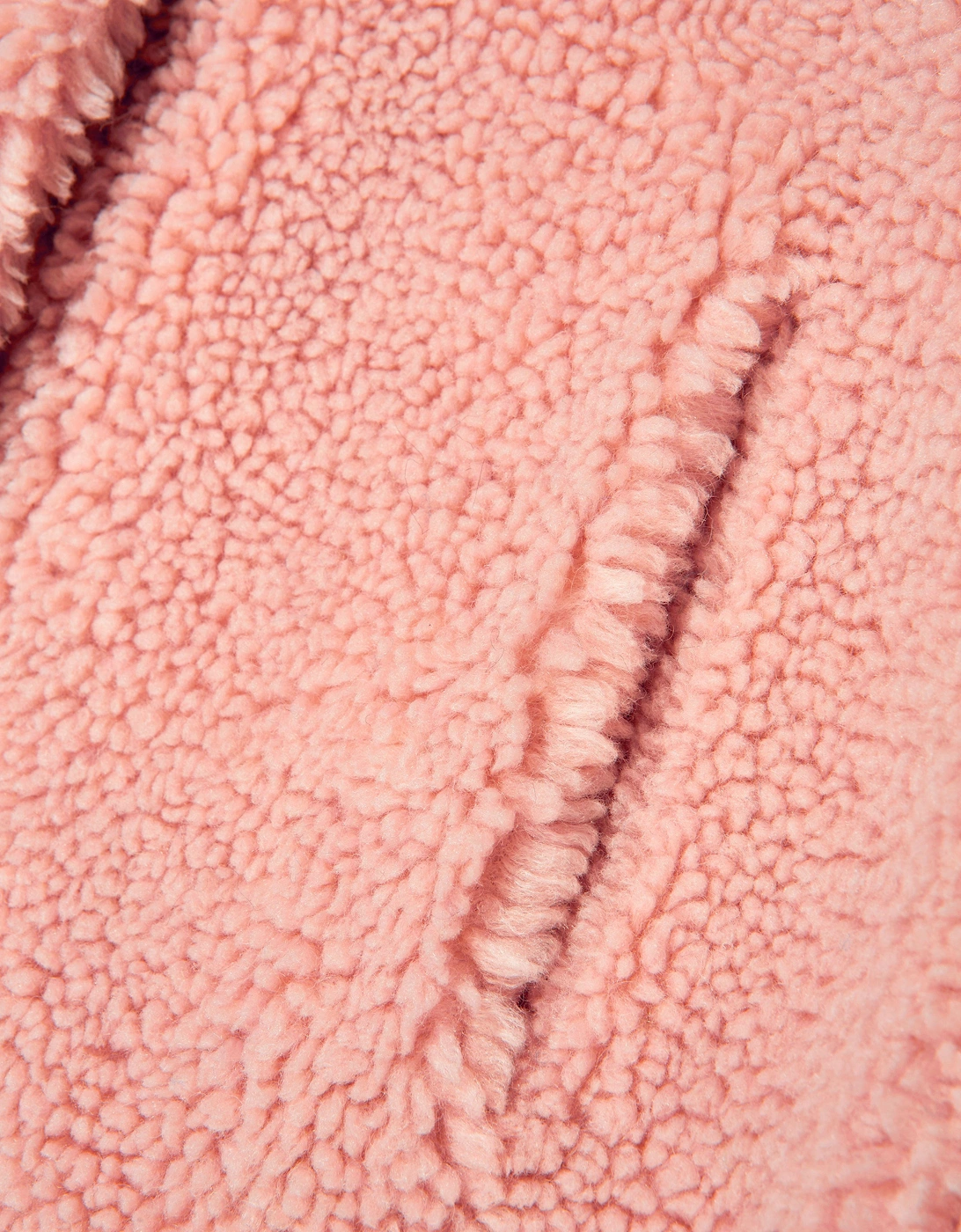 Girls Faux Fur Camille Cocoon Mini Coat