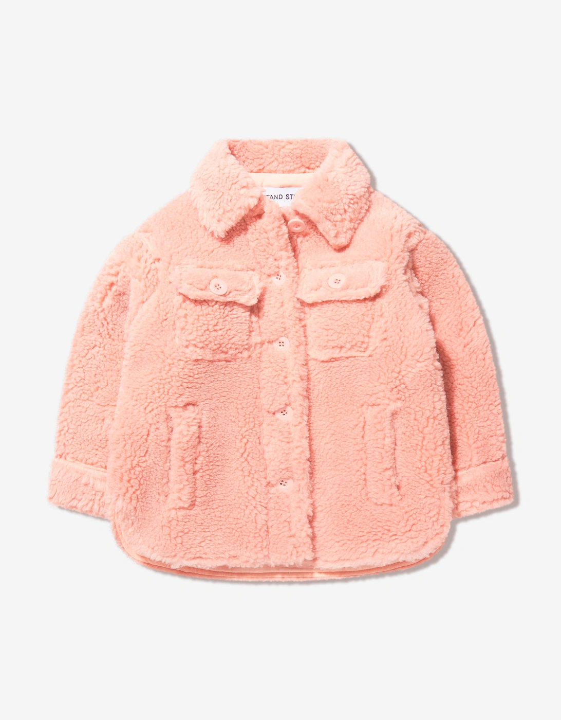 Girls Faux Fur Sabi Mini Jacket, 4 of 3