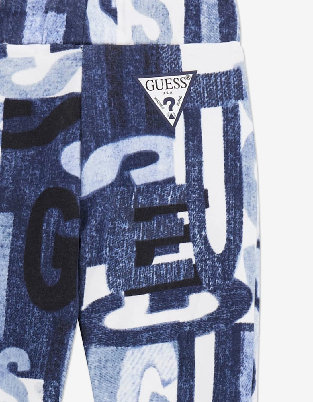 Boys Logo Joggers in Blue