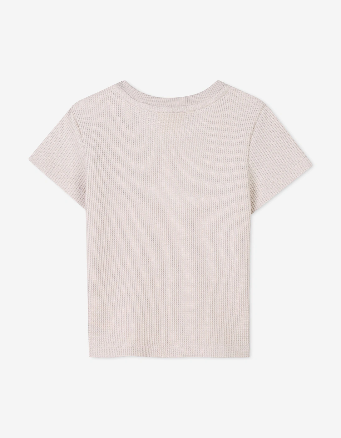 Baby Boys Signature Print T-Shirt in Beige