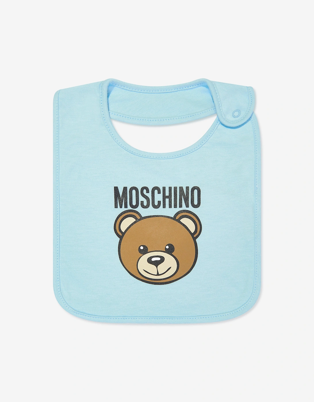 Baby Boys Bear Logo Babygrow Gift Set in Blue