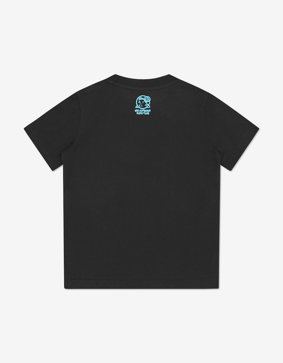 Boys Gradient Arch Logo T-Shirt in Black