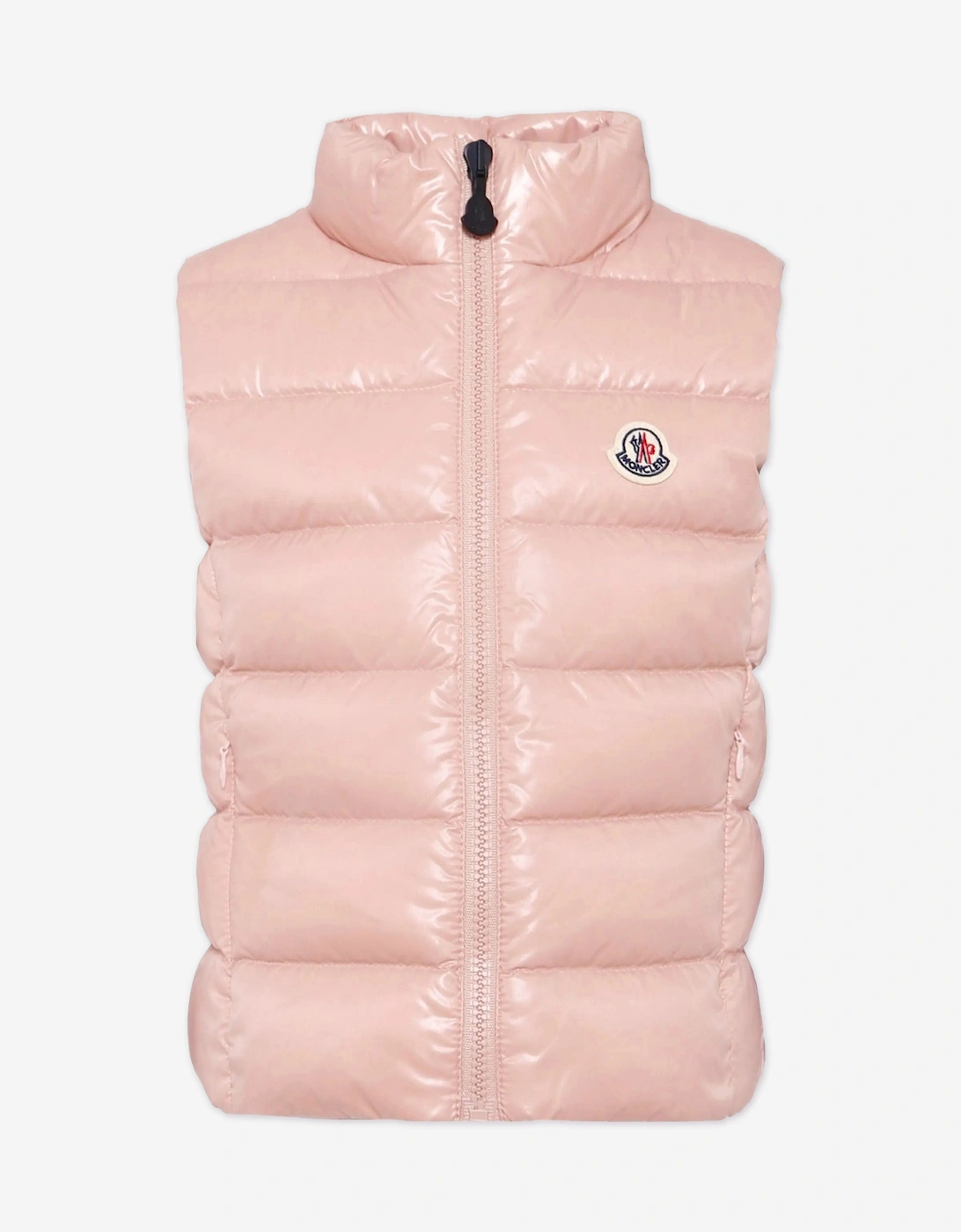 Moncler Girl's Moncler Enfant Girls Down Padded Ghany Gilet in Pink