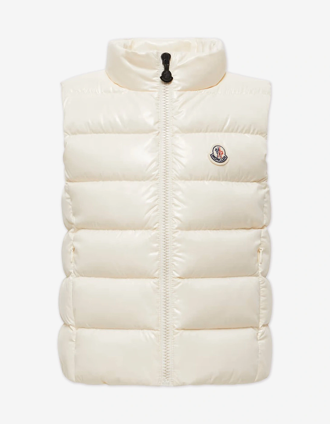 Girls Down Padded Ghany Gilet in Ivory, 5 of 4