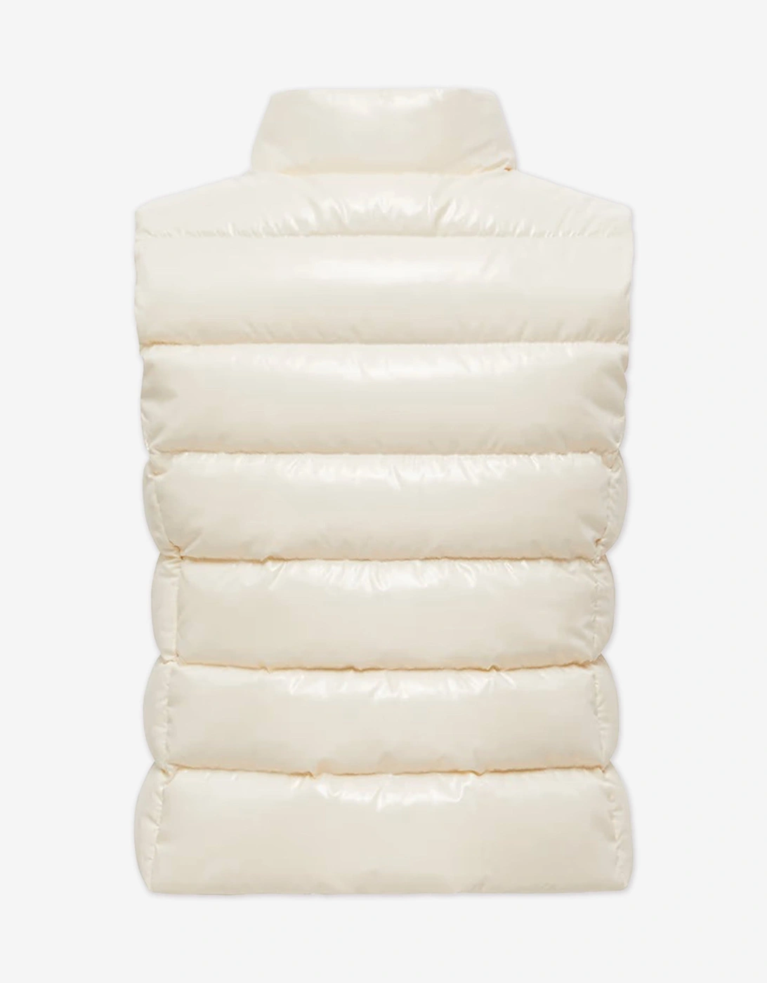 Girls Down Padded Ghany Gilet in Ivory