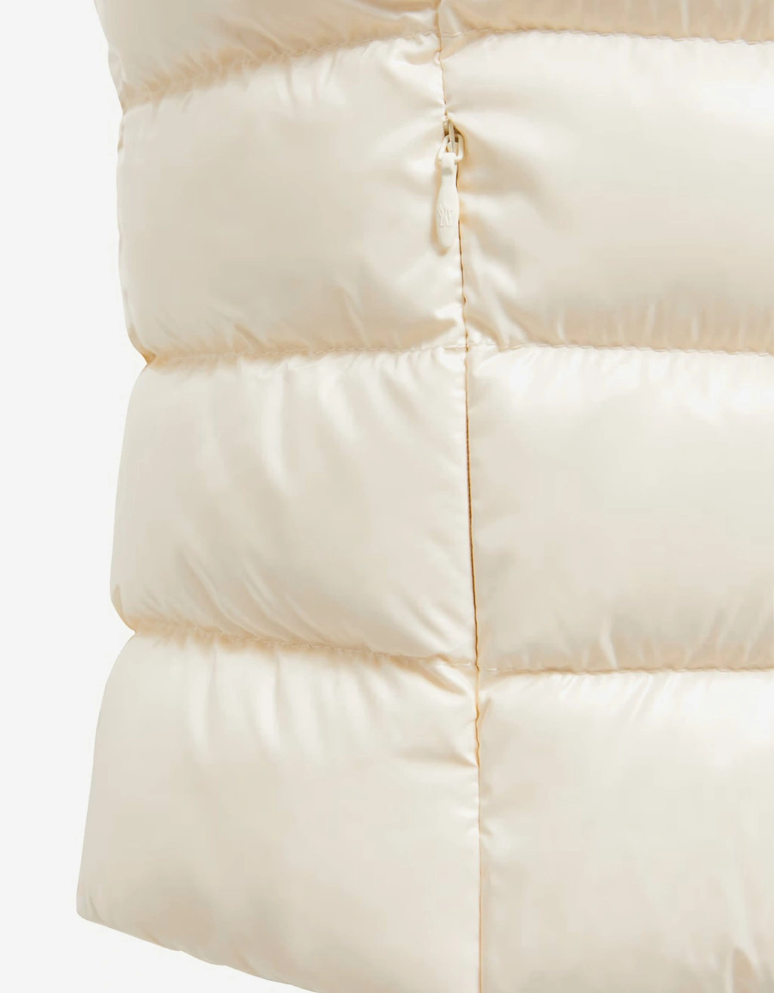 Girls Down Padded Ghany Gilet in Ivory