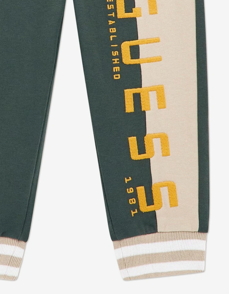 Boys Logo Joggers in Green
