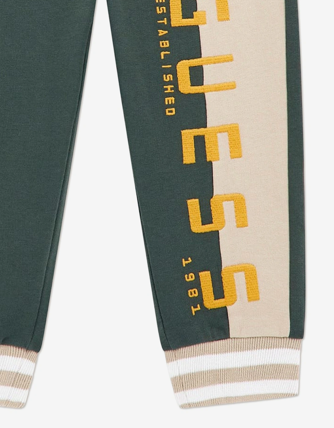 Boys Logo Joggers in Green