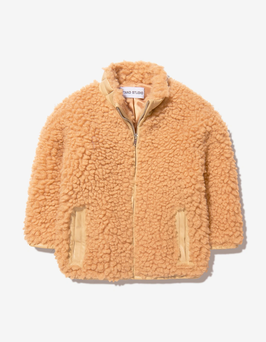 Girls Faux Fur Azalea Mini Jacket, 5 of 4