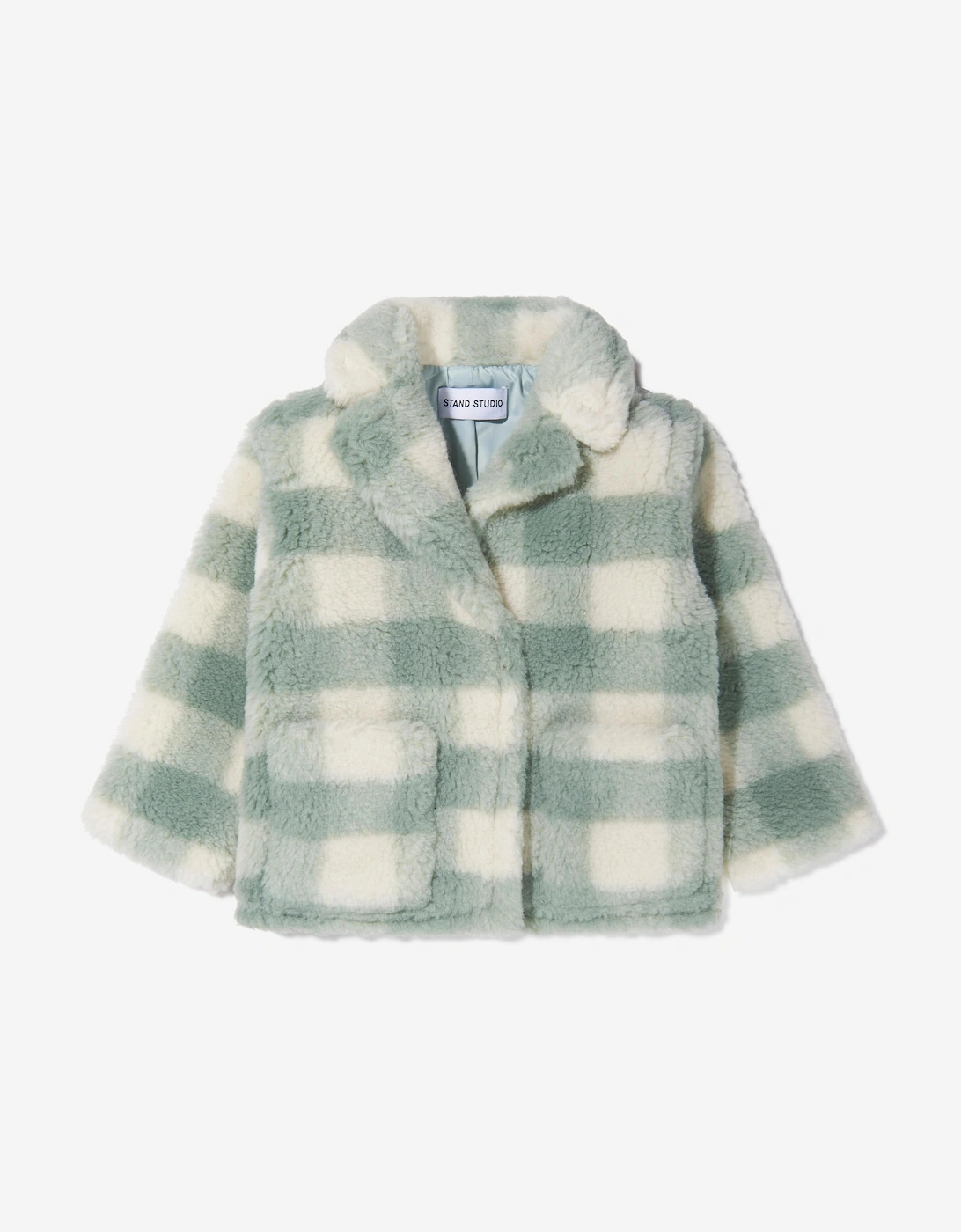 Girls Faux Fur Marina Mini Jacket, 5 of 4
