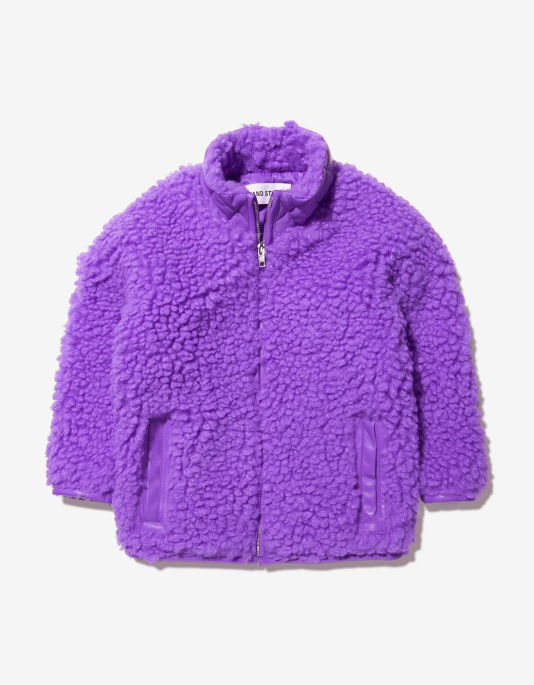 Girls Faux Fur Azalea Mini Jacket, 5 of 4