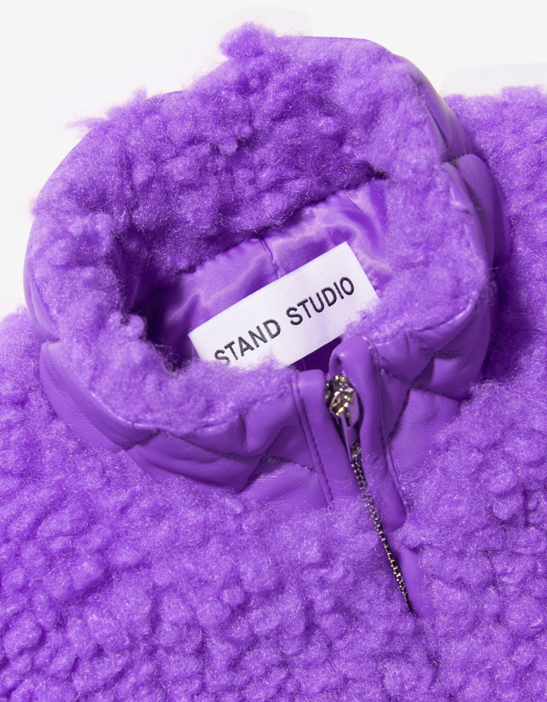 Girls Faux Fur Azalea Mini Jacket