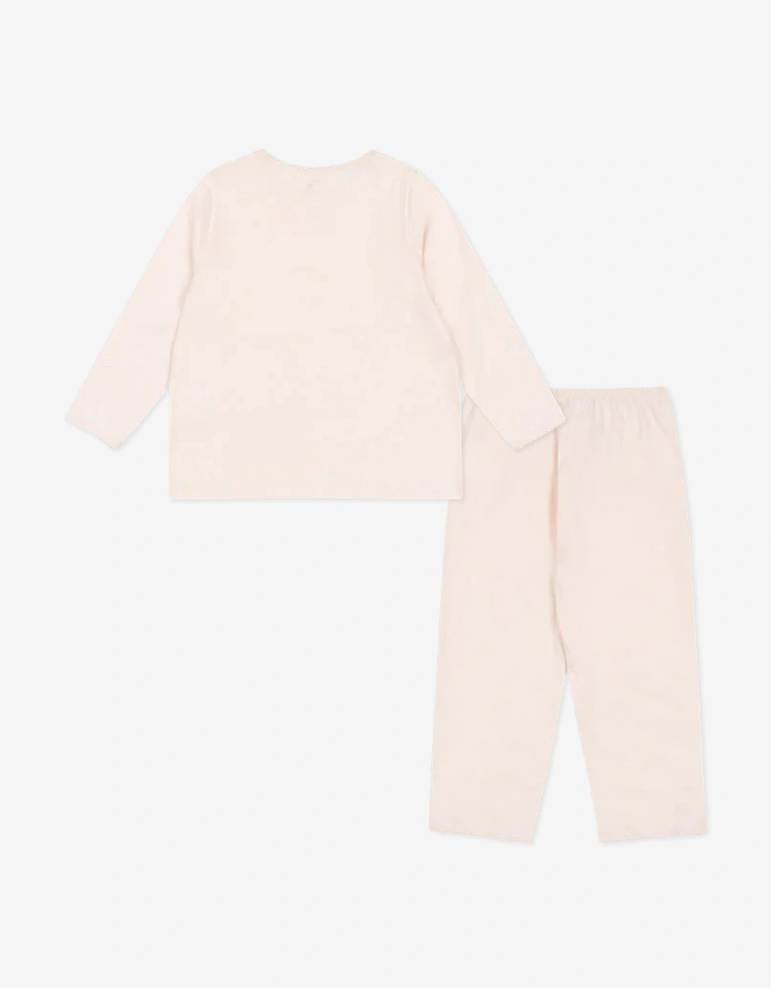 Girls Gio Bow Pant Set in Pink