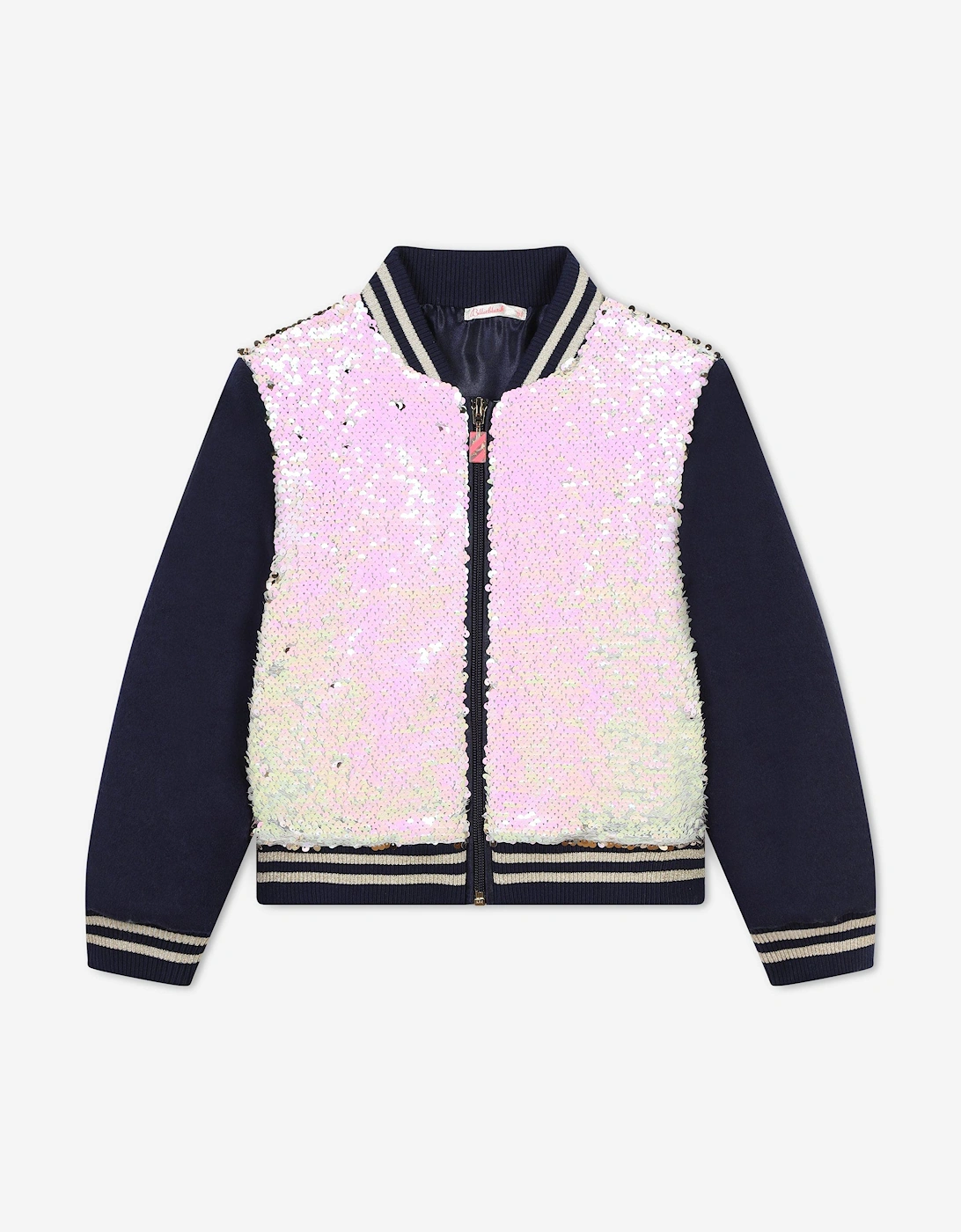 Billieblush Girls Sequin Jacket in Gold